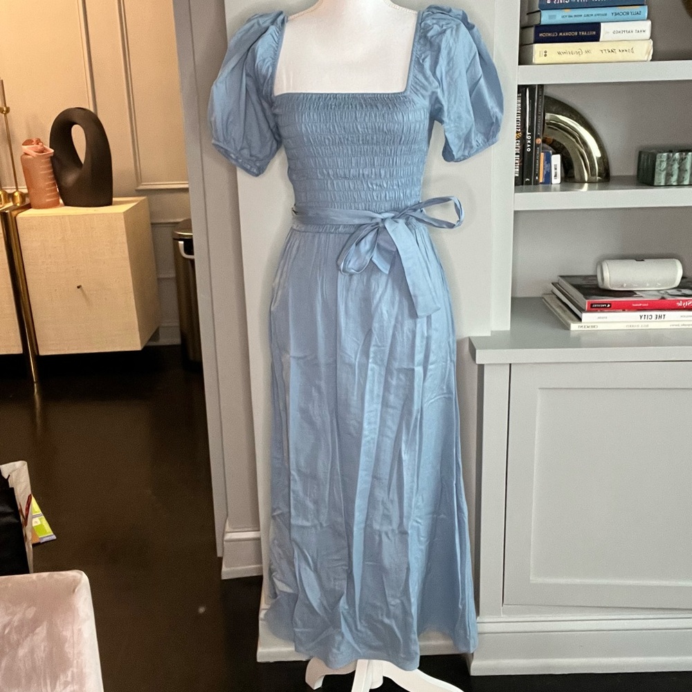NWT Other Stories blue summer dress